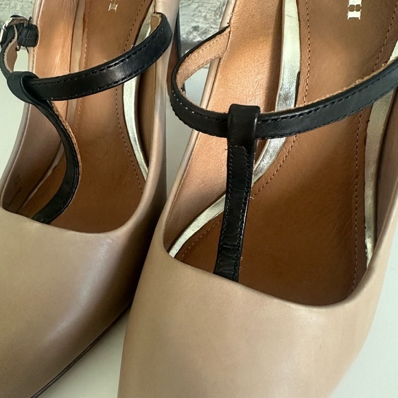 Coach Fulton Mink Grey and Black Heels (Size 6.5/7) - Picture 5 of 9